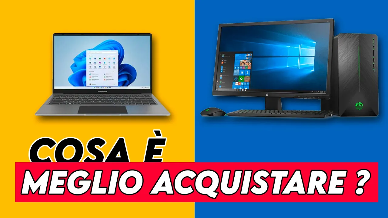 Anteprima di PC FISSO o NOTEBOOK: quale scegliere nel 2025 ?