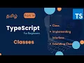 TypeScript Classes Tamil TypeScript for Beginners in Tamil