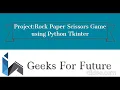 Rock Paper Scissors Game using Python tkinter