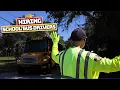 The St Johns County School District is hiring school bus drivers