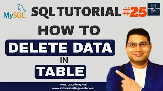 SQL Tutorial - How to Delete Data in SQL Table