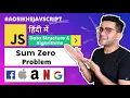 - DS Algorithms Course Sum Zero Problem Aao