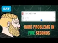 SAT Math How to Answer Constants Questions Easily With Desmos