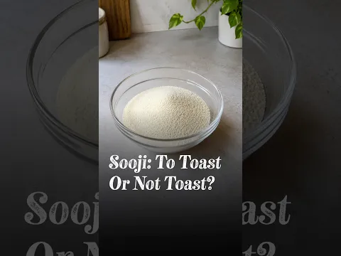 Sooji को roast करना zaroori hai or no? 🤔 #cookingtips #ranveerbrar