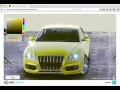 Unity WebGL test car display
