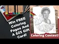 Fun Adult Coloring Contest Free Coloring Page And Prizes