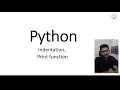 L6 Python Indentation Print function Bangla