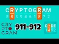 CRYPTOGRAM level 911 912