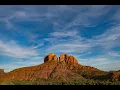 Sedona Day to Night Time-lapse from Sunset to Milky Way over Cathedral Rock