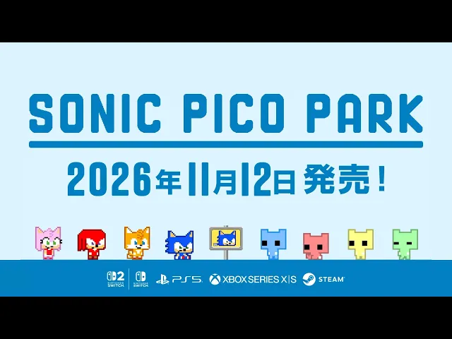 SONIC PICO PARK - Release Date Trailer