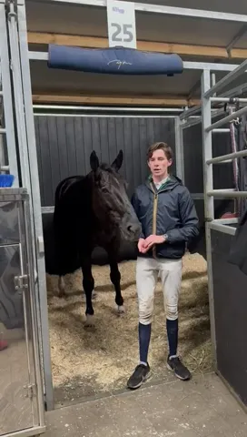 Thibeau Spits takes 9yr old "Impress-k Van't Kattenheye z" to the LGCT Super Grand Prix in Riyadh 😱