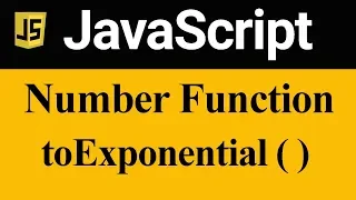 toExponential Method in JavaScript Hindi