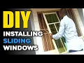 DIY Install ALUMINUM and GLASS SLIDING WINDOWS SLIDING Window INSTALLATION Tips