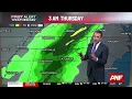 First Alert Forecast More record highs storms next week