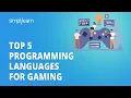 Top Programming Languages For Game Development 2021 | Programming For Games | #Shorts | Simplilearn