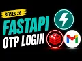 FastAPI OTP Authentication with Redis Gmail Complete Tutorial