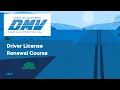 DMV Virtual Test Center eLearning Course for Driver s License Renewal