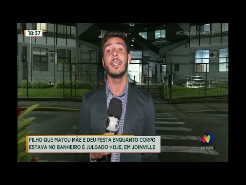 Filho que matou mãe e deu festa com o corpo no banheiro é julgado nesta segunda-feira