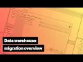 AWS Schema Conversion Tool General Approach to Migration of Data Warehouses to Amazon Redshift