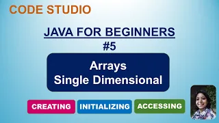 Java Programming For Beginners in Hindi - Single Dimensional Arrays With Practical Example