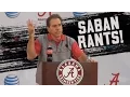Nick Saban s best press conference moments and rants NSFW