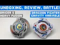 DRIGER S DRAGOON FIGHTER - Unboxing Review and Battle Beyblade Burst