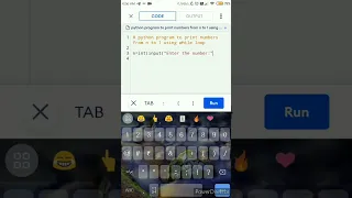 python program to print numbers from n to 1 using while loop
