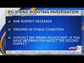 Suspect sought after Big Spring officer-involved shooting kills 1
