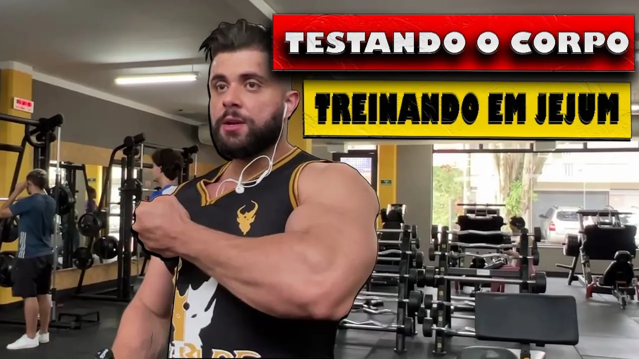 TESTANDO O TREINO EM JEJUM - DIA DE BRACETAS - LARISSA VOLTA A COMPETIR ?
