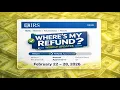 IRS Where s My Refund Weekly Update for February 22 28 2026