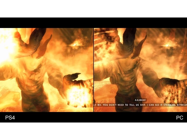 Shadow Warrior: PS4 vs PC Comparison