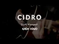 Lagu CIDRO //  DIDI KEMPOT // KARAOKE GITAR AKUSTIK NADA COWO ( MALE )