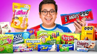 PONIENDO A PRUEBA NUESTROS DULCES CONTRA EL RESTO DEL MUNDO 🌎