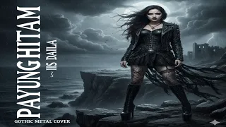 iis dahlia payung hitam gothic metal cover 