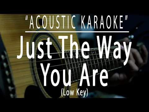 Download MP3 Just the way you are - Bruno Mars (Acoustic karaoke)