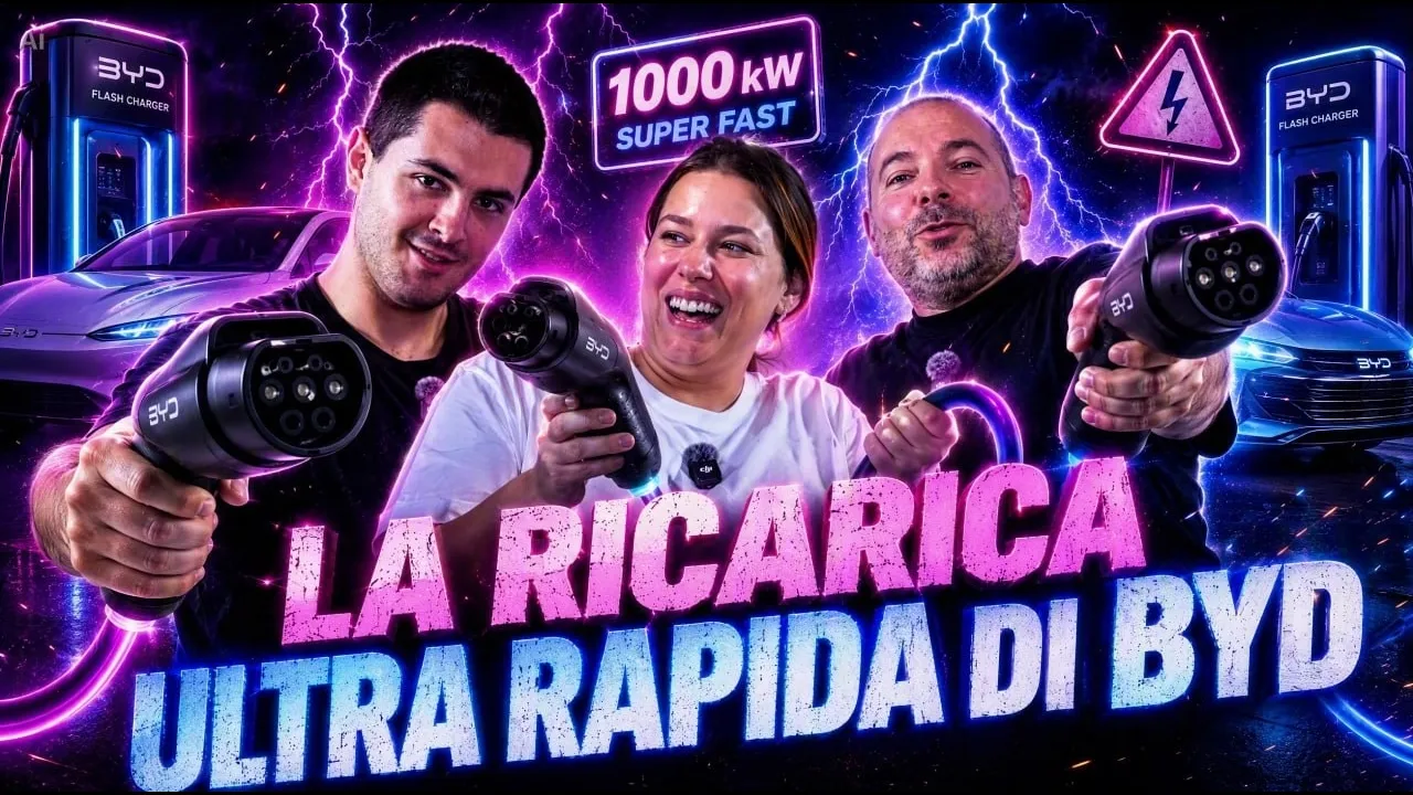 BYD Flash Charging, la ricarica da 1 MW passa dagli accumuli tampone