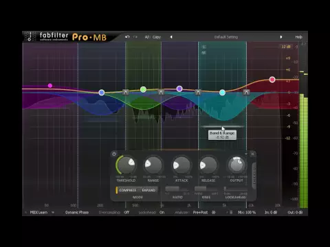 Introduction to FabFilter Pro-MB multiband compressor/expander