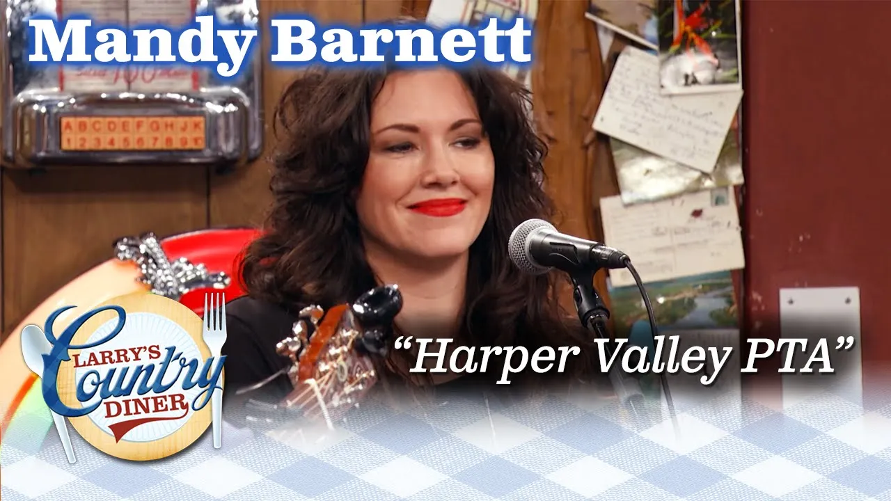 MANDY BARNETT performs HARPER VALLEY P.T.A. on LARRY'S COUNTRY DINER!