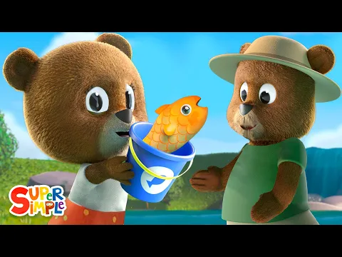 Download MP3 Once I Caught A Fish Alive | Kids Song | Super Simple Songs