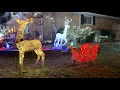 Honest Review Of Large Pre-light Reindeer Sleigh
