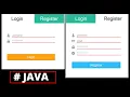JAVA - How To Design Login And Register Form In Java Netbeans 2