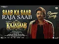 Lagu #TheRajaSaab - #FirstSingle Promo |Prabhas |Maruthi |Thaman S |TG Vishwa Prasad