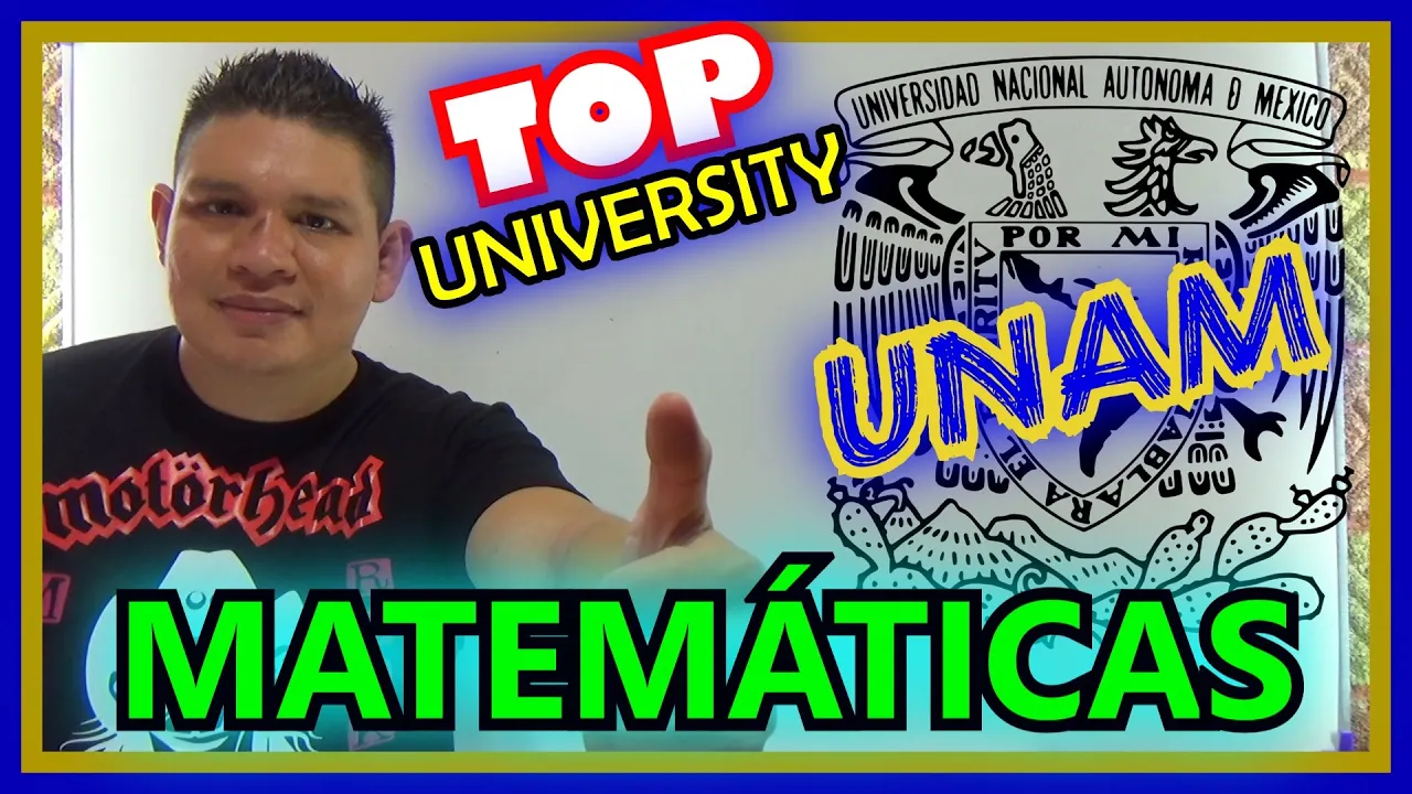 Estudiar Licenciatura en MATEMÁTICAS en la MÁXIMA Casa de ESTUDIOS (UNAM)