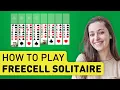 How To Play FreeCell Solitaire Tutorial