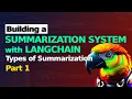 Building a Summarization System with LangChain and GPT-3 - Part 1