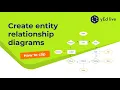 yEd Live Entity Relationship Diagram with Martin notation