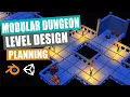 Level Design in Unity Low Poly Modular Dungeon Part 1 Planning
