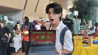 Jugando GD en la COMIC CON (En vivo) 🥳🔴