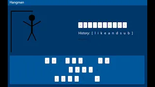 Hangman Game Vanilla JS Materialize css