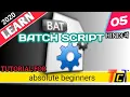 Batch Scripting - IF Condition Command if else